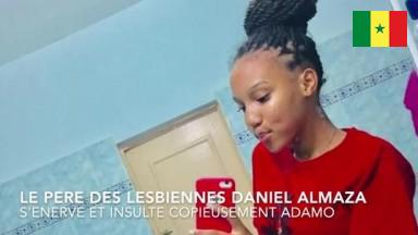 Le pere des lesbiennes Daniel Almaza insulte copieusement Adamo pour avoir publier la video de sa fille